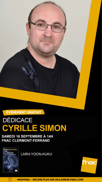 CYRILLE SIMON SIGNE À LA FNAC