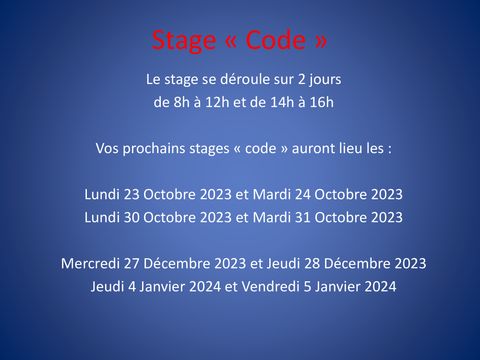 Stage-Code