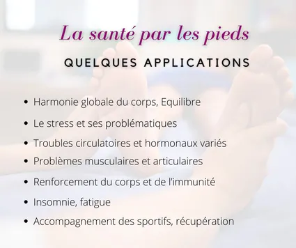 Le cabinet de reflexologie sera ouvert tous le mois de juillet 32