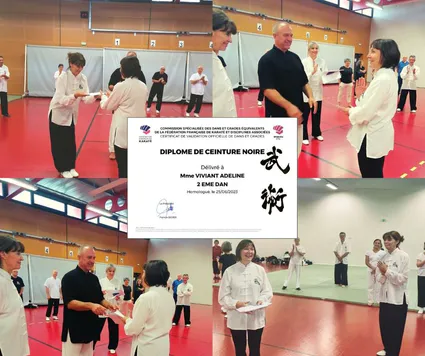 Actualite qi gong bourgoin remise 2e dan ffk artdumieuxetre 2023 10 07