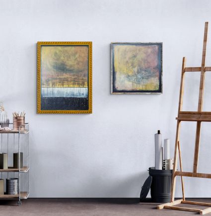 Art studio with large easel 2 