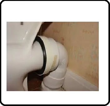 Remplacement pipe evacuation wc