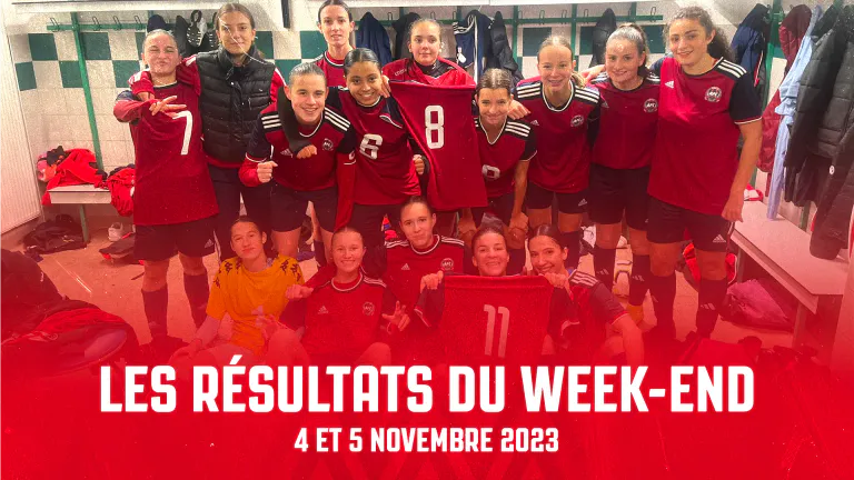 Les résultats du week-end de l'AFC - 4 et 5 novembre 2023