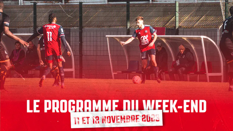 Le programme du week-end de l'AFC - 11 et 12 novembre 2023