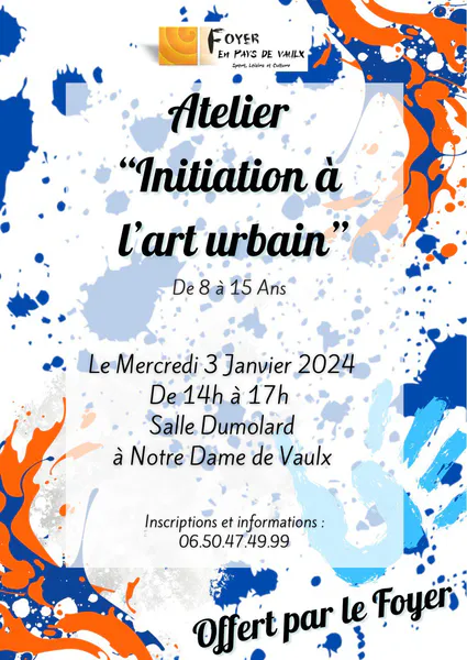 Atelier artistique pour jeunes