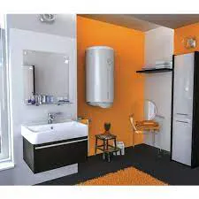 l'installation d'un chauffe-eau vertical Atlantic de 50 litres