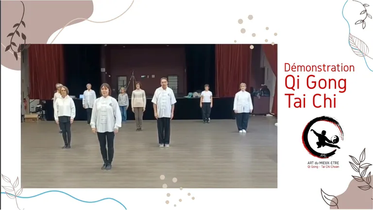 "Harmonie et Solidarité : Démonstration de Qi Gong et Tai Chi au Téléthon de Maubec"