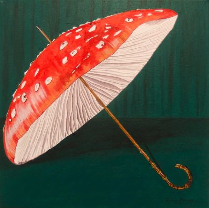 Champignon-parapluie 40 x 40 cm