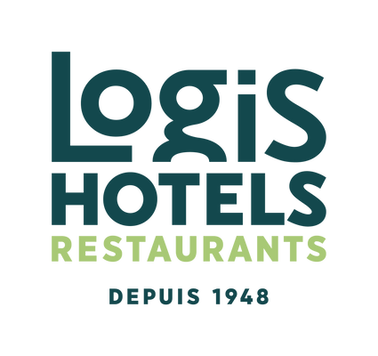 Logis hotels restaurants depuis 1948 logotype execute positif rvb