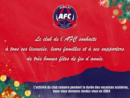 Bonnes fêtes de fin d'année