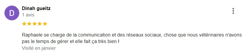 Avis veterinaire rm tourisme dinah