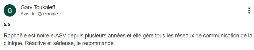 Avis veterinaire rm tourisme 2