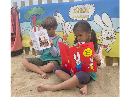 Lire sur la plage web 1