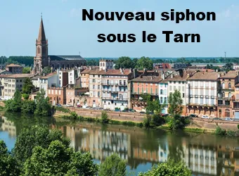 Forage dirigé sous le lit du Tarn