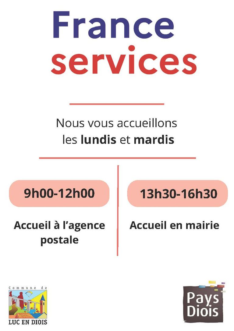 2024 horaires mairie france services