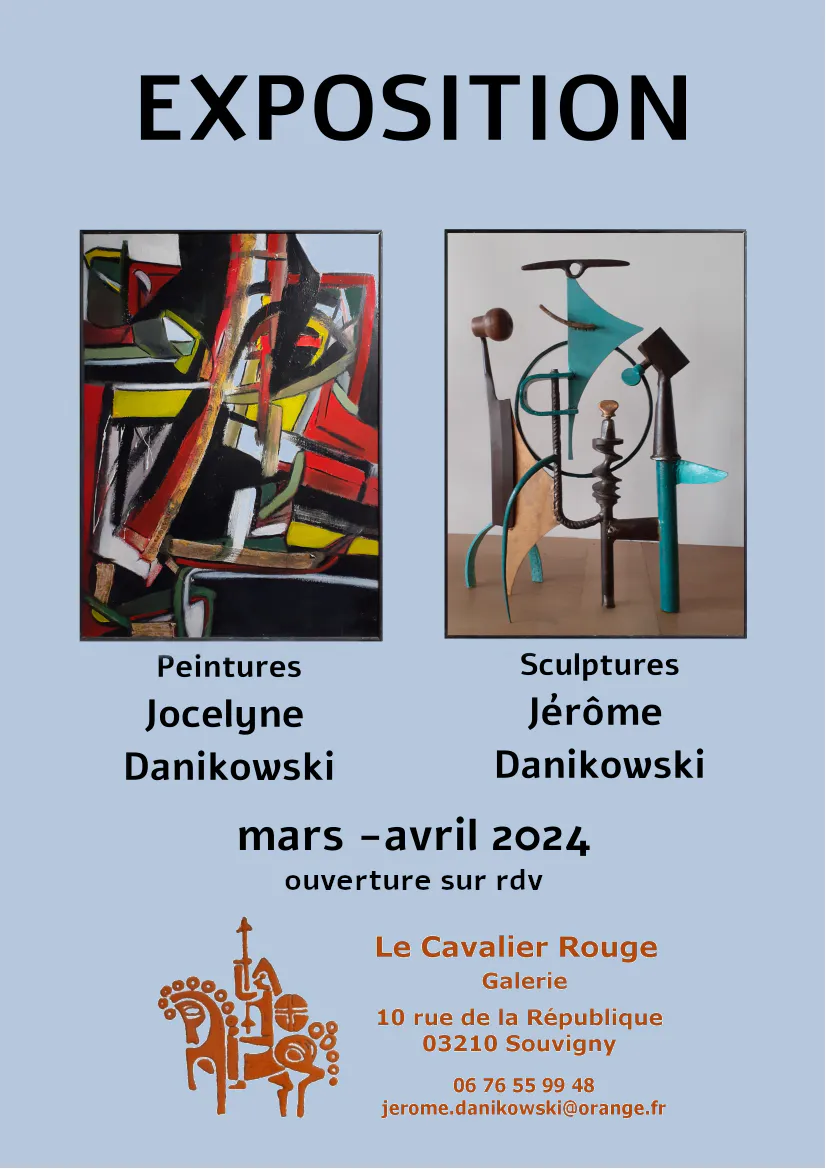 Exposition au Cavalier Rouge - Mars et avril 2024