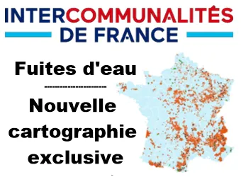 Une carte des fuites d'eau