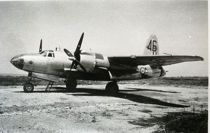 B26marauder-a-bron-en-1944