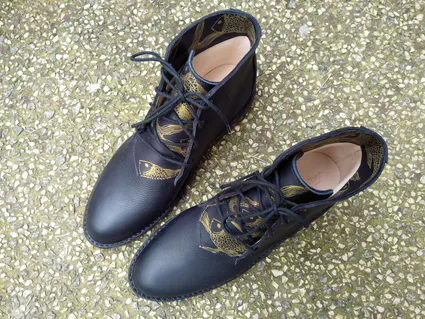 Anna bauer chaussures fait main ich bin ein createur