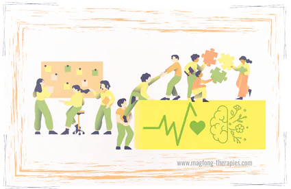 Illustration equipe therapeutique