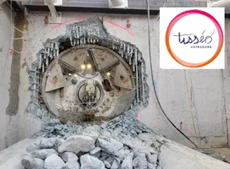 Tunnelier à "attaque ponctuelle"