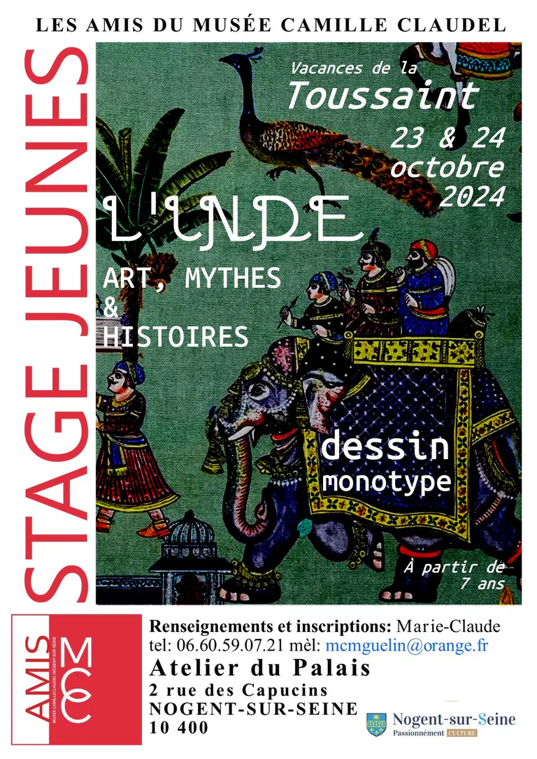 Affiche stage toussaint 2024 v3