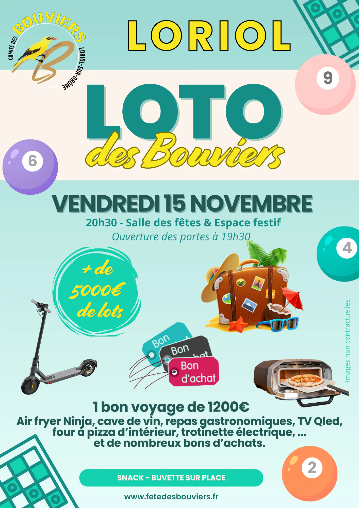 Venez tenter votre chance !