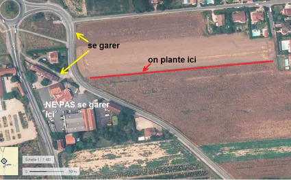 Première plantation ! Samedi 23 novembre à Parcieux
