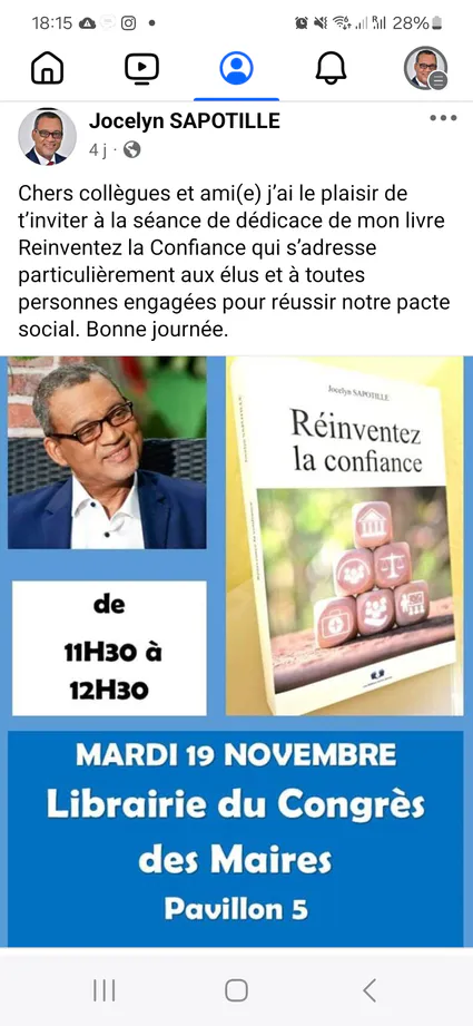 RÉINVENTEZ LA CONFIANCE, sur FRANCE TV
