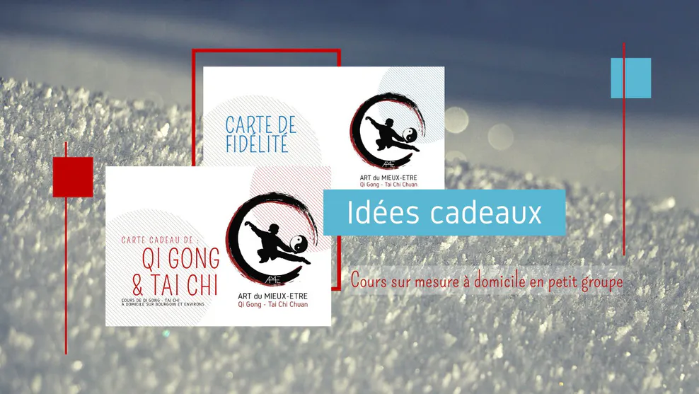 Offrez une carte cadeau de cours de Qi Gong - Tai Chi sur mesure
