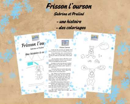 J'avais peur de publier l'histoire de Frisson l'ourson