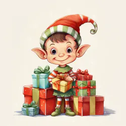 Un lutin du Père Noël