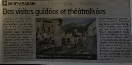 Articles de journaux rm tourime 10