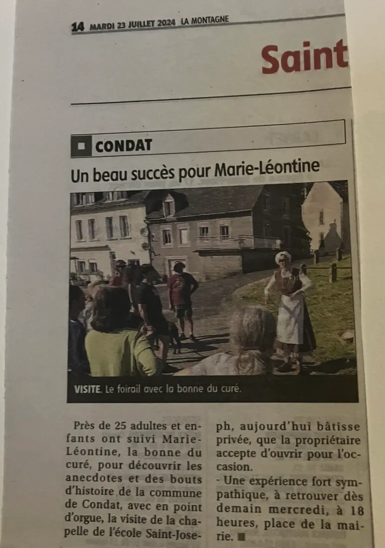 Articles de journaux rm tourime 4