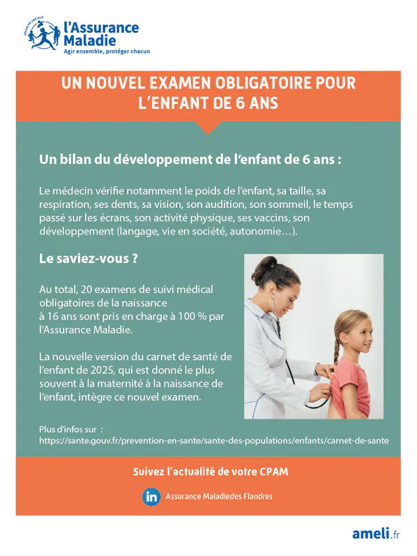 Examen obligatoire pour un enfant de 6 ans vertical 01 01