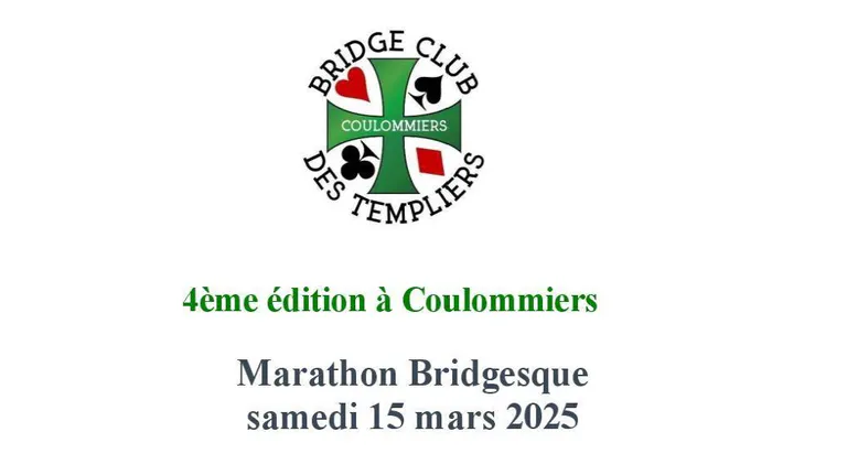 Marathon Bridgesque à Coulommiers samedi 15 mars 2025