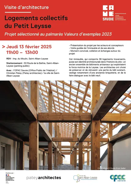 Visite Saint-Alban-Leysse (Savoie) - février 2025