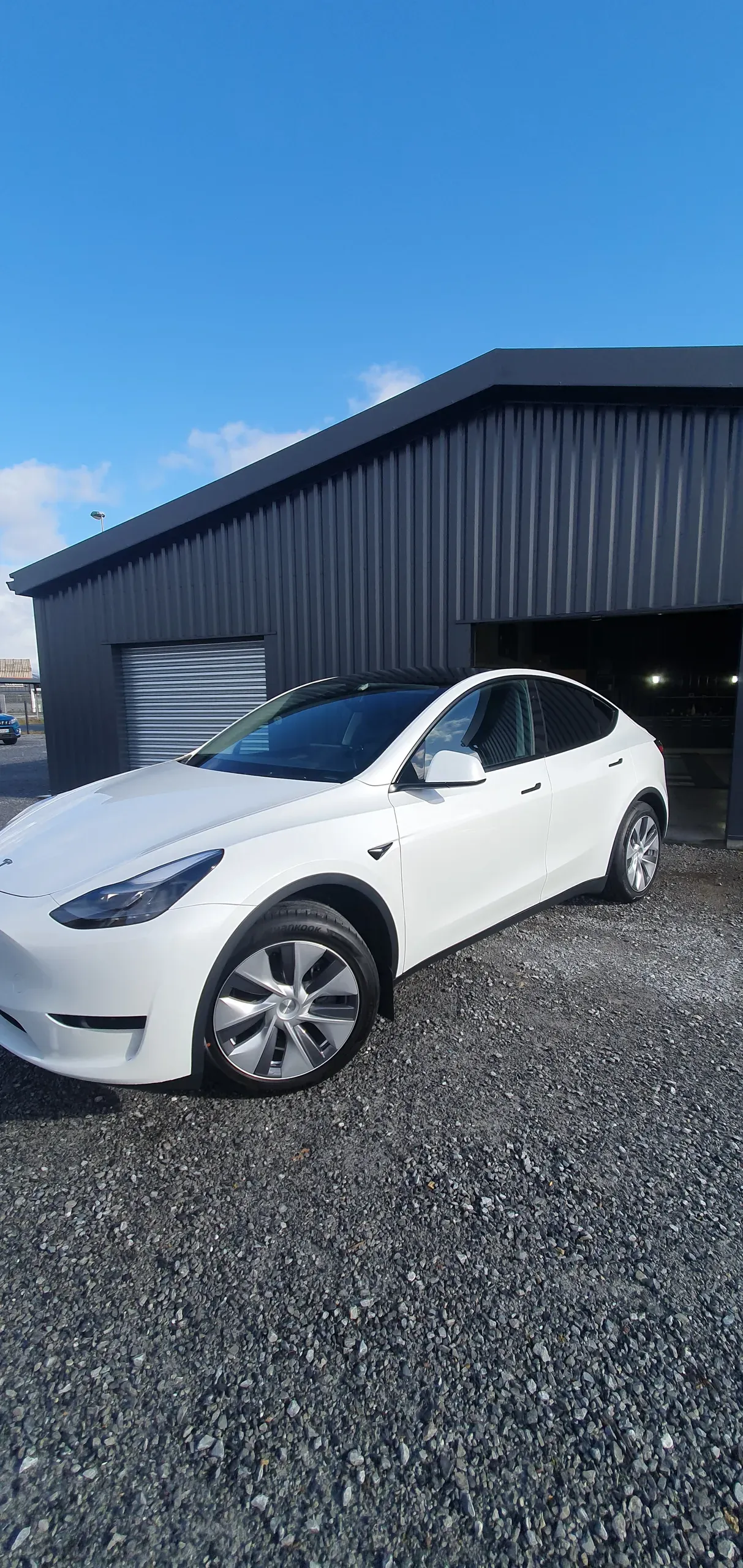 pose ppf film transparent sur tesla model y
