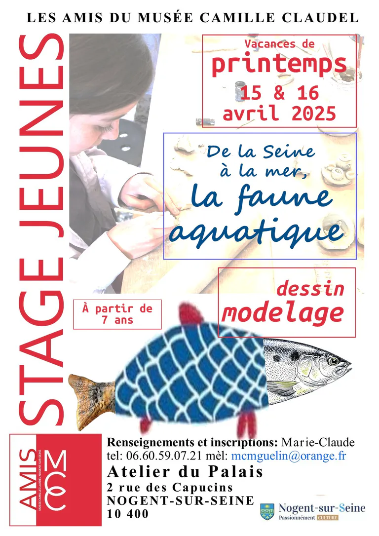 Affiche stage printemps 2025