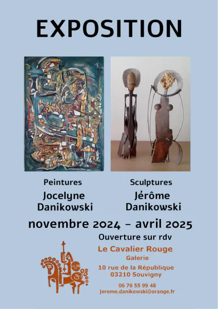 Exposition au Cavalier Rouge - Mars et avril 2025