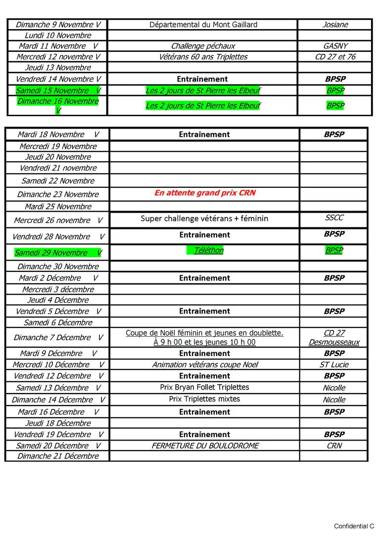 Calendrier boulodrome 2025 difusion le 27 05 conv 5