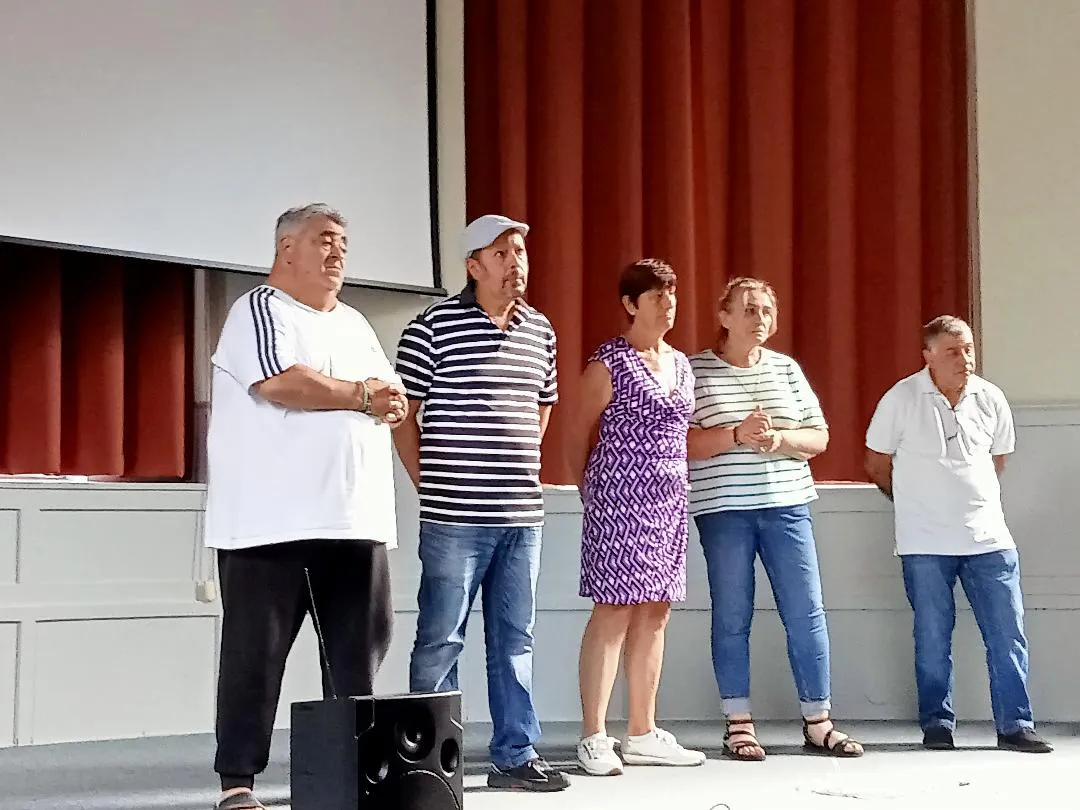 Première présentation de notre film "les fins mots de l'espoir"