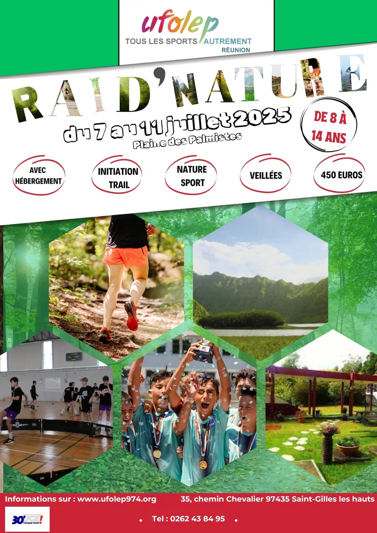 Flyer se jour raid nature juillet 2025