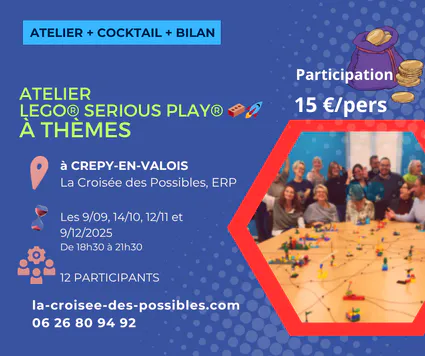 Ateliers Lego Serious Play : thèmes entrepreneuriaux