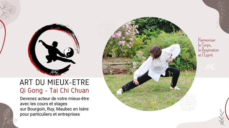 Cours et Stages de Qi Gong et Tai Chi à Bourgoin, Ruy et Maubec avec Art du Mieux-Etre