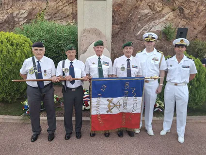 81 ans du débarquement à Théoule sur mer.