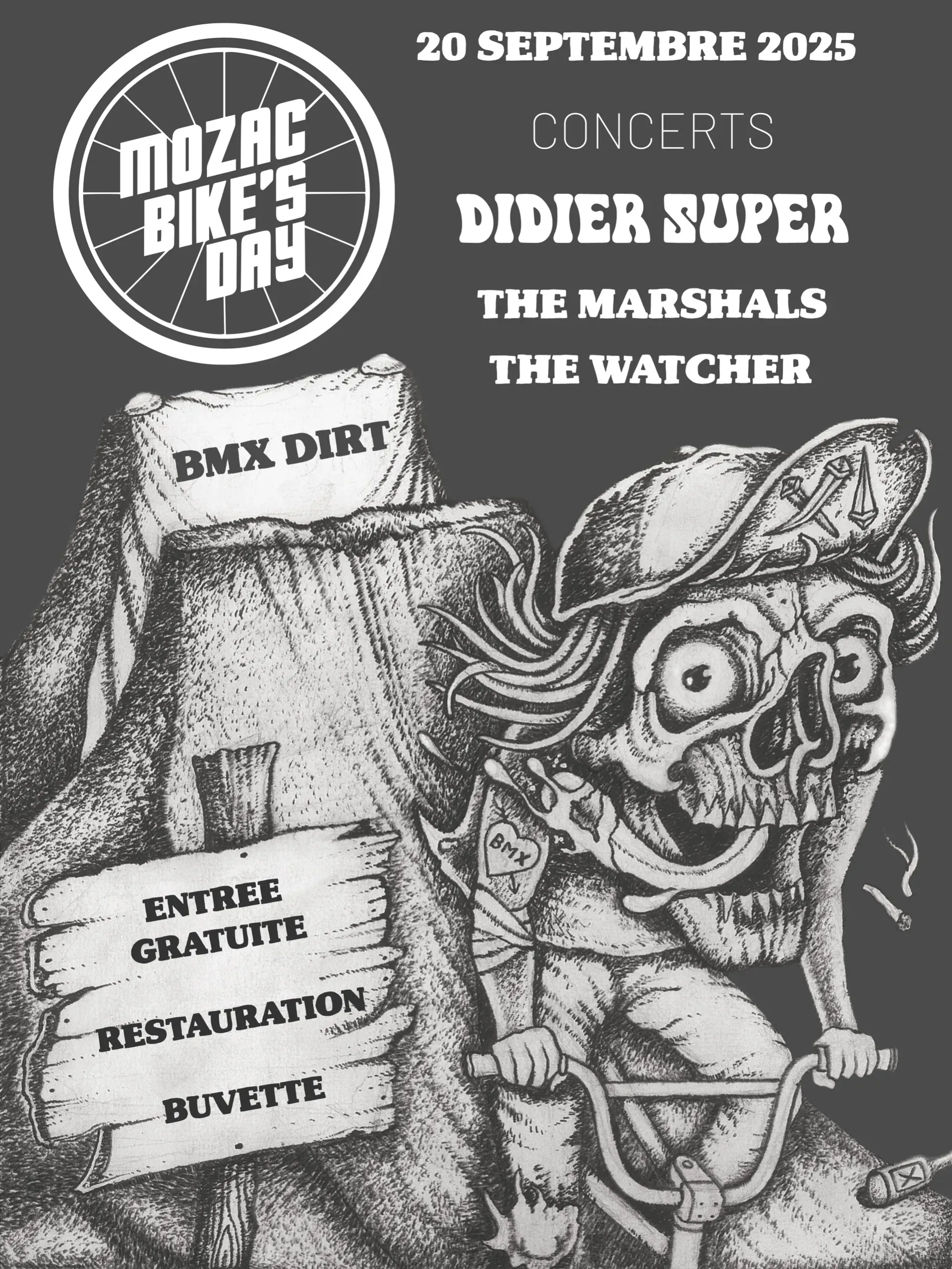 Invitation Mozac Bike's Day - 1ère manche coupe d'automne - OPEN PRO