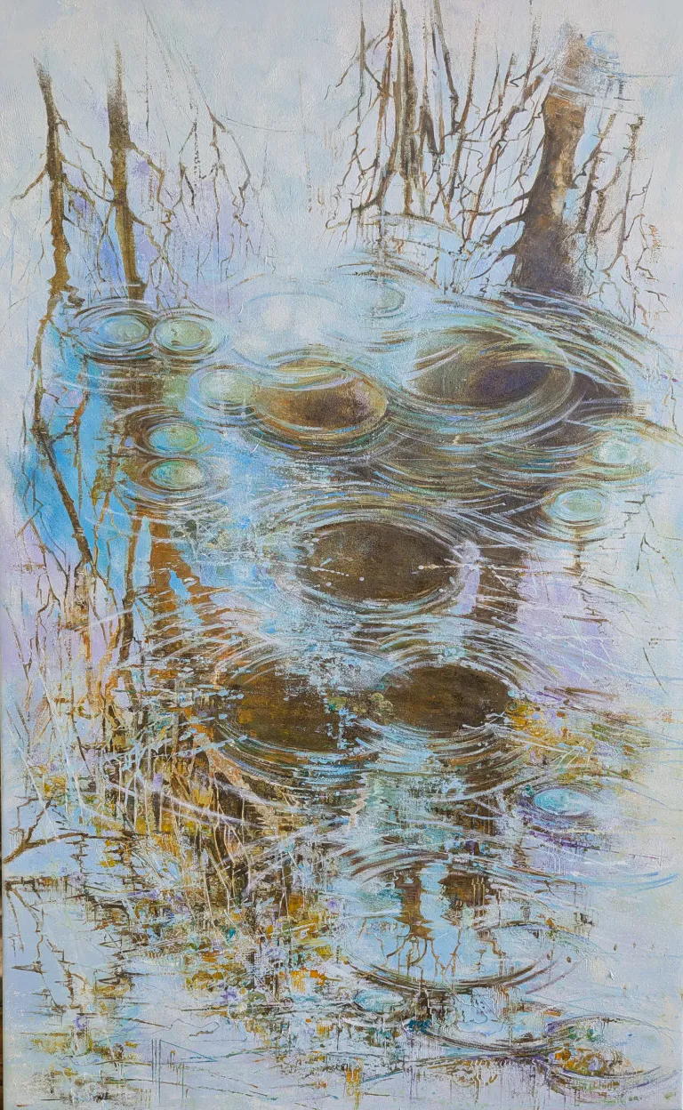 Bouquet d arbres 60 x 120