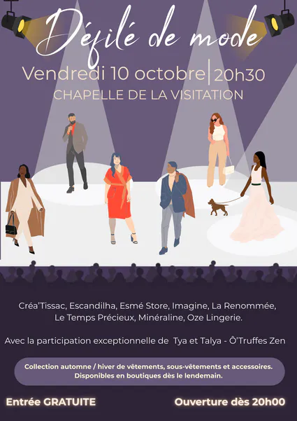 Défilé organisé par les commercants de Brioude