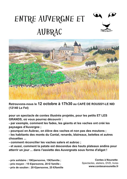 Un spectacle de vaches et de patates